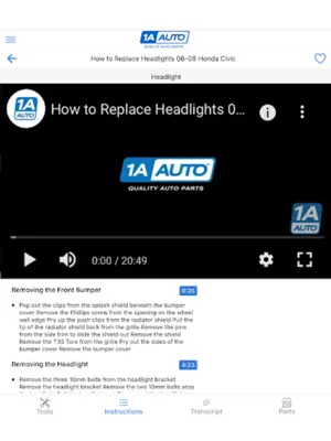 1A Auto android App screenshot 4